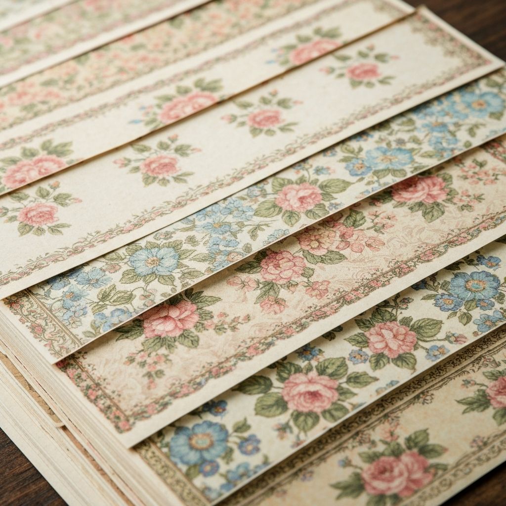 +10 Hojas Decoradas para Anotaciones